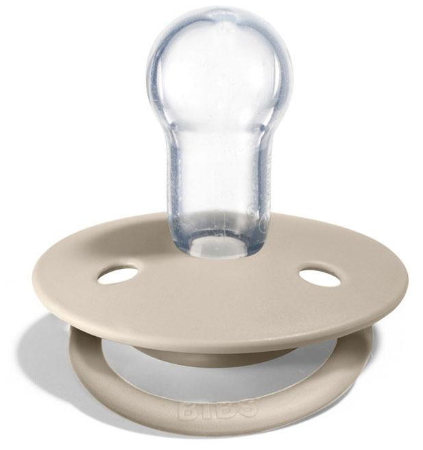 BIBS De Lux Silicone Vanilla c  0+ 