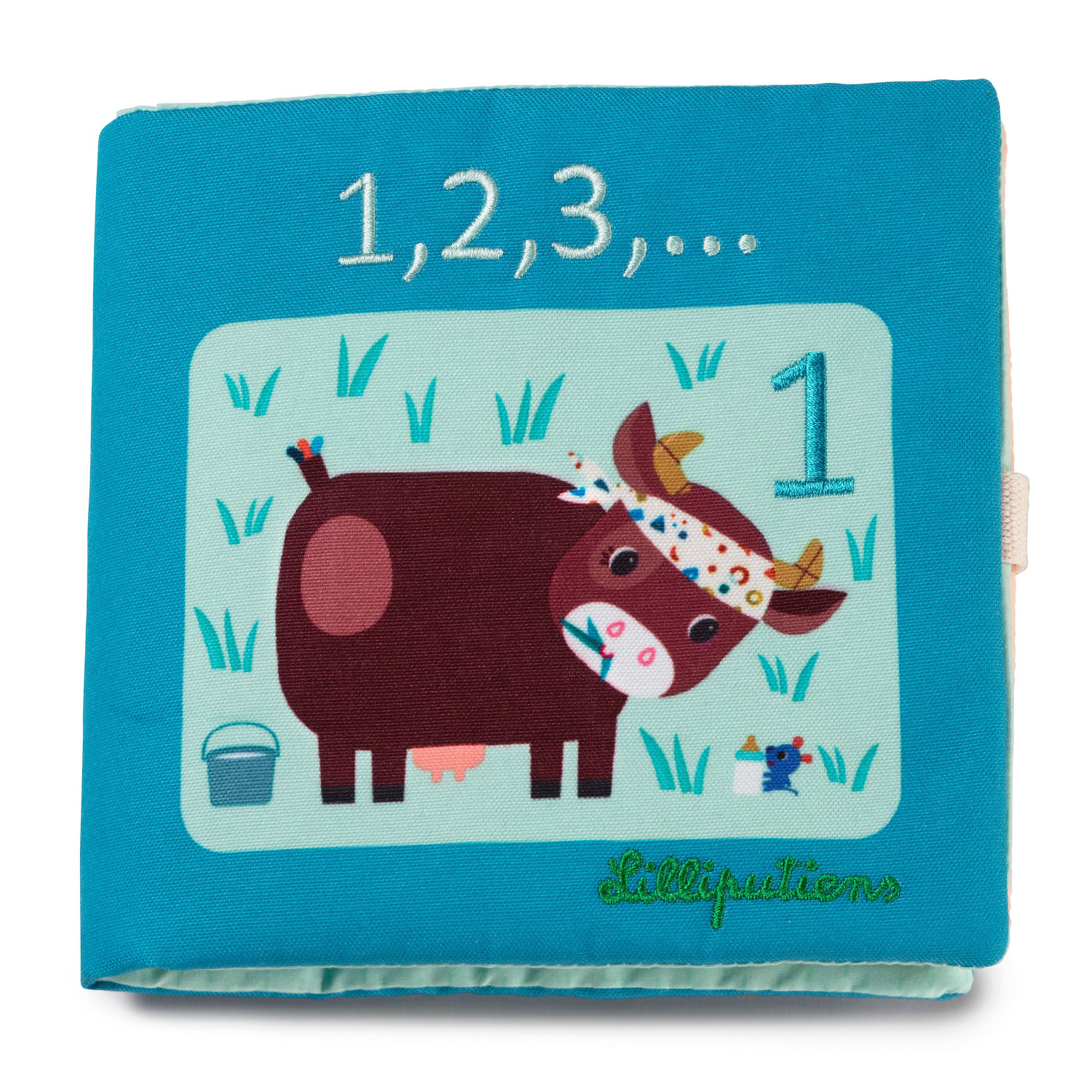 83274 Книжка мягкая "1,2,3 счет"
