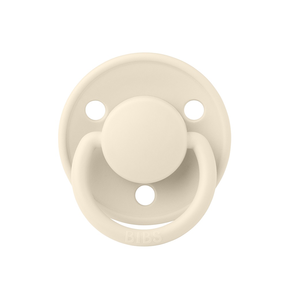 BIBS De Lux Silicone Ivory  c  0+ 