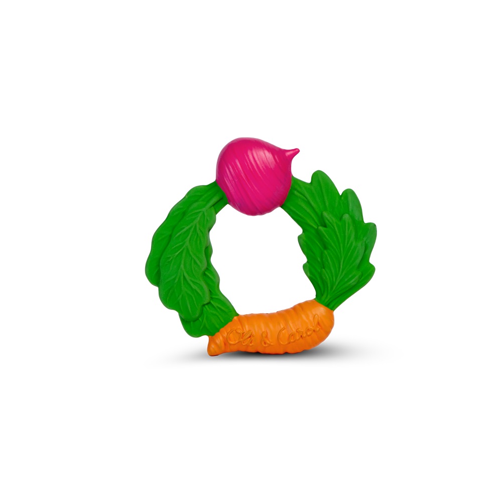 Oli&Carol Veggie Teething Ring, игрушка-прорезыватель для зубов