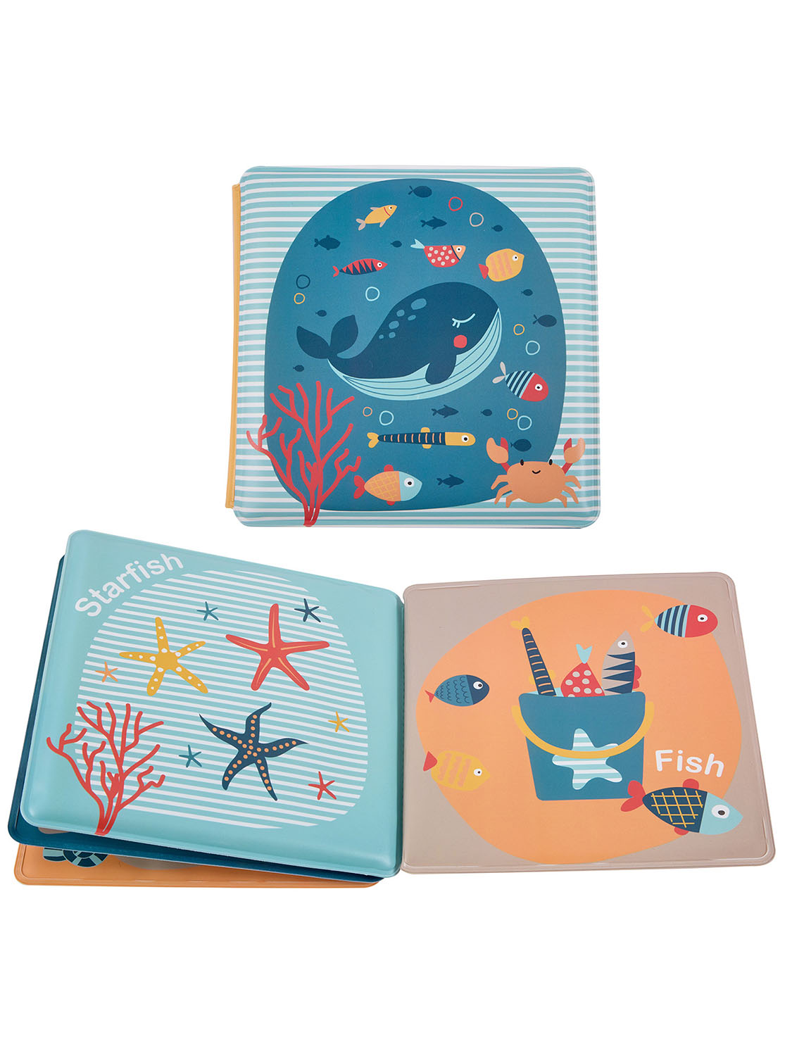 Игрушка для купания "Водный мир" Книжка для ванны